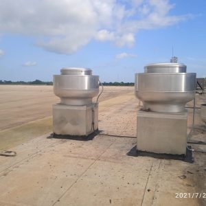 instalacion extractores tipo hongo gildan